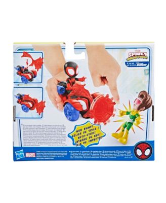 Marvel Miles Morales- Spider-Man Techno Racer Set