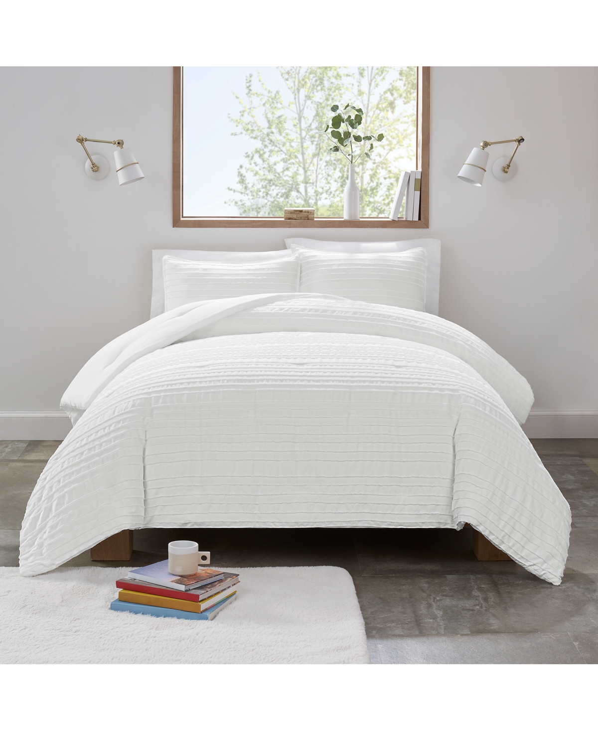 Ugg Devon 3-pc. Comforter Set, King In White