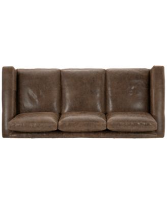 Dawkins 94" Leather Sofa, Created for Macy's