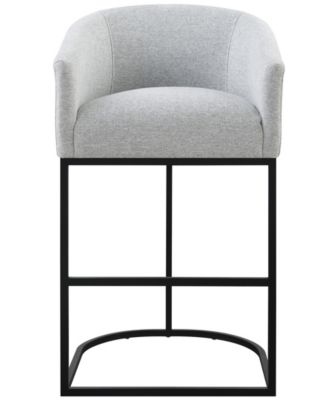 Jace 39.8" Polyester Upholstered Barstool