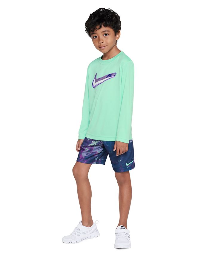 Nike Little Boys Dri-FIT All Day Play Graphic Shorts - Macy's