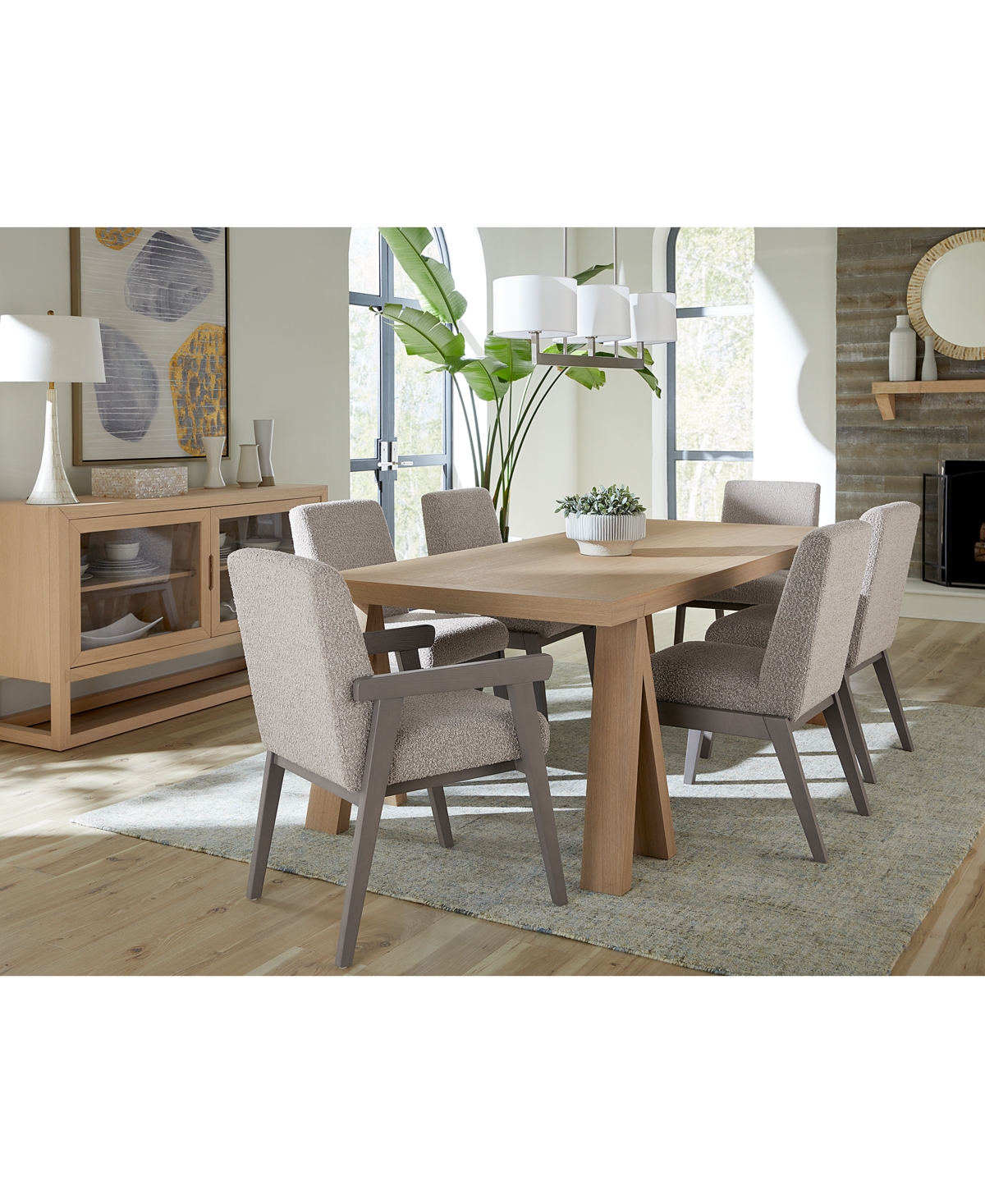 Shop Drexel Atwell 7pc Dining Set (table + 4 Side Chairs + 2 Arm Chairs) In No Color
