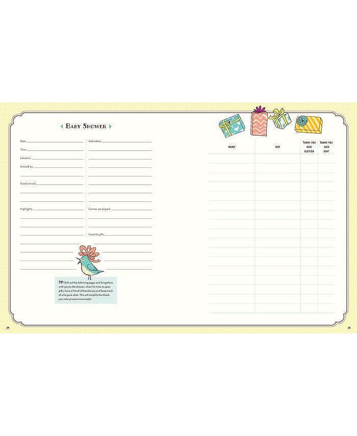 Barnes & Noble The Baby Keepsake Book and Planner by Mindy Weiss Macy's