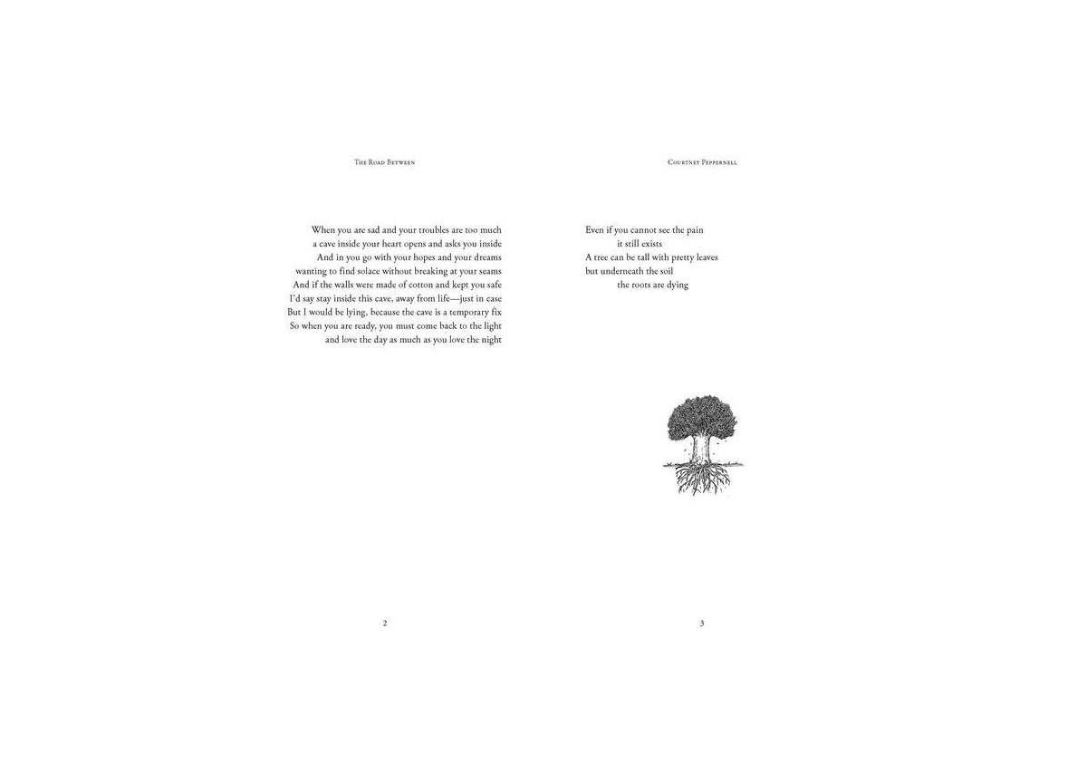 The Road Between by Courtney Peppernell