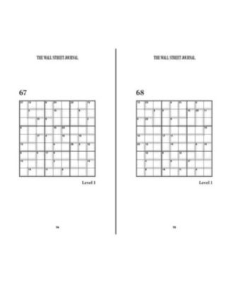 The Wall Street Journal Number Puzzle Book 2- 200 Puzzles by The Wall Street Journal