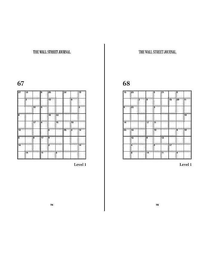Barnes & Noble The Wall Street Journal Number Puzzle Book 2 200