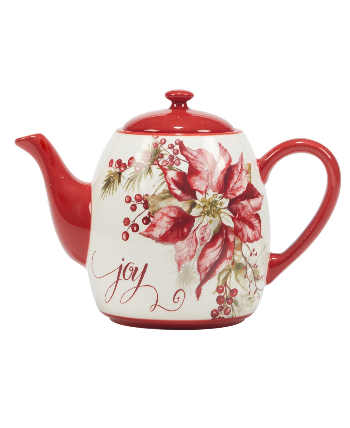 Certified International Winters Joy Teapot