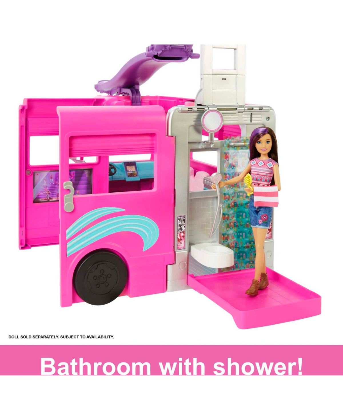 Barbie Dream Camper Vehicle Playset In Multi