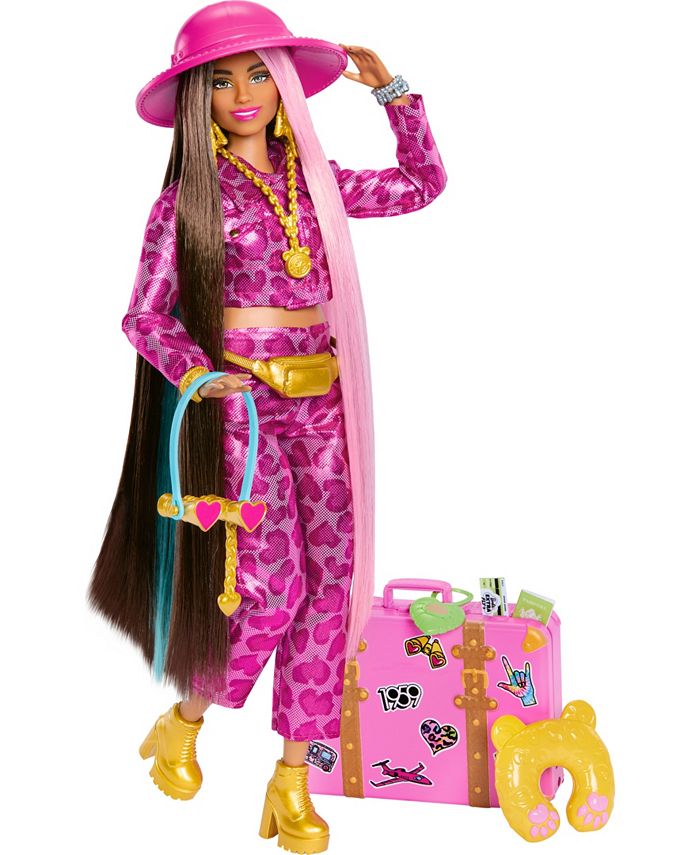 Purple Barbie Airplane Adventures Playset Girl Gift