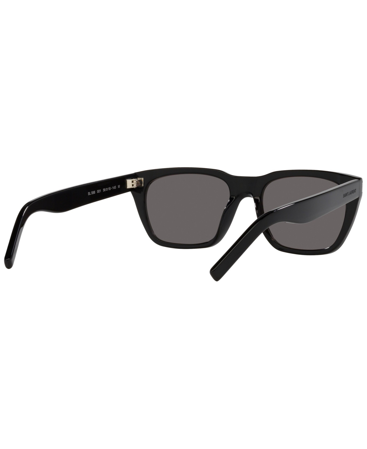 Shop Saint Laurent Men's Sunglasses, Sl 598 In Black