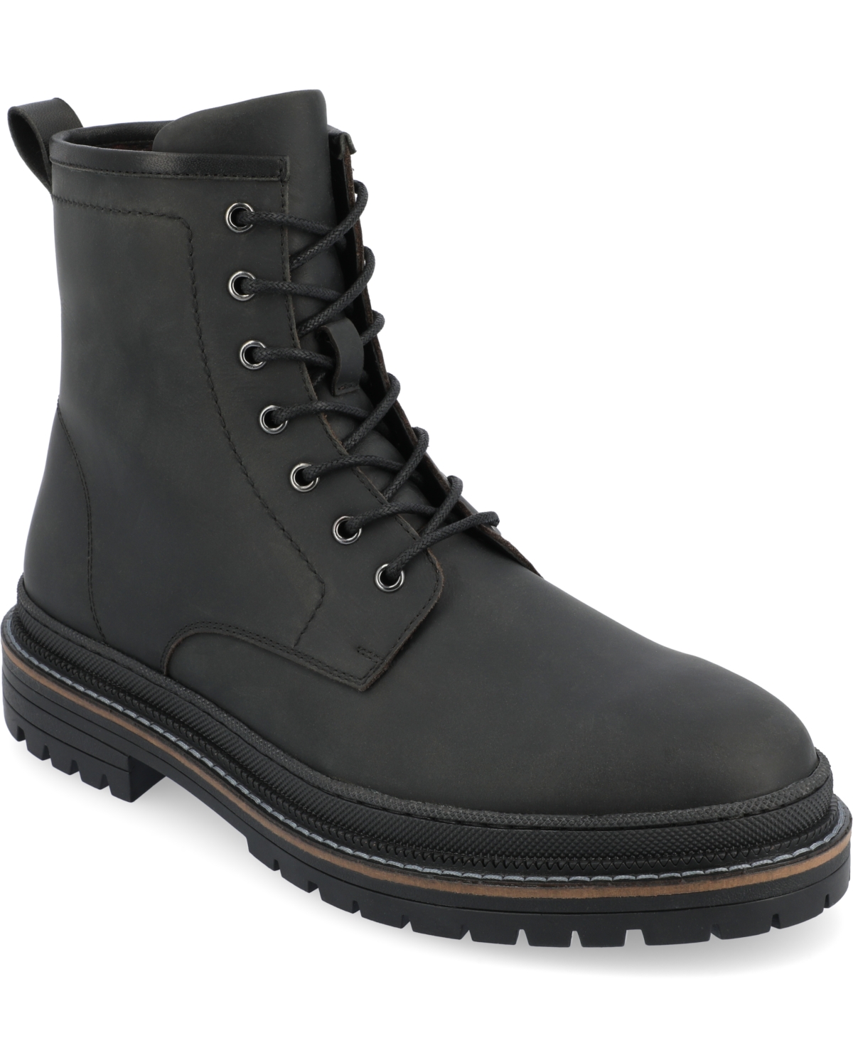 Men's Deegan Tru Comfort Foam Plain Toe Ankle Boots - Brown