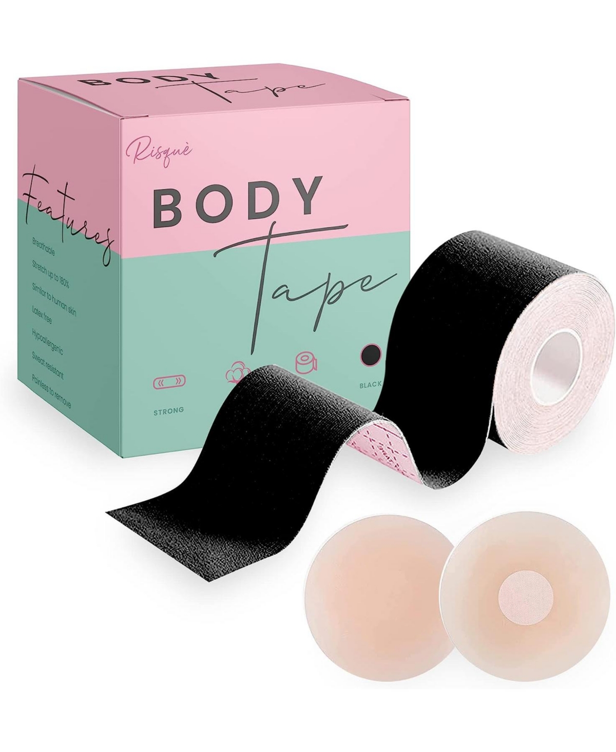 Original Black Breast Lift Tape, 1ct - Black