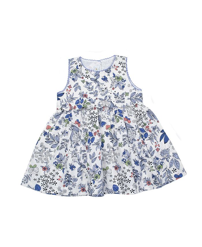 Cuclie Scalloped Trim Dress Toddler Girls Macy s