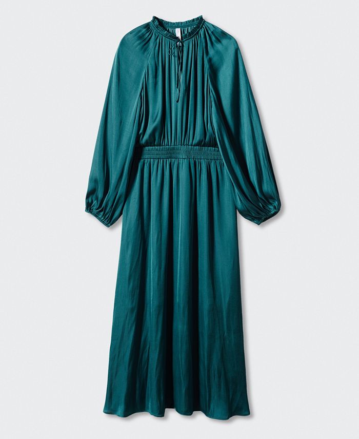 Satin gown mango on sale