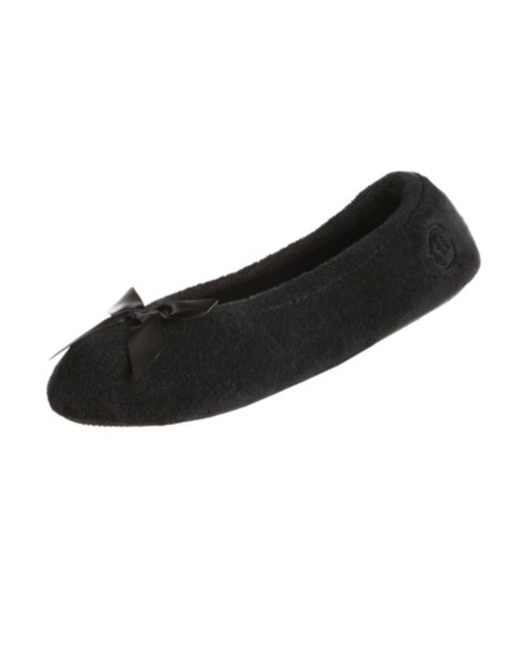 Женские Isotoner Signature Women's Terry Indoor/Outdoor Ballerina Slippers