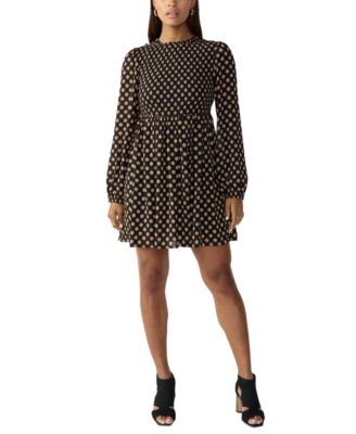 Sanctuary - Women's Printed Smocked Babydoll Dress