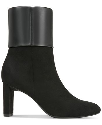 Ankle boots with fold over cuffs hotsell