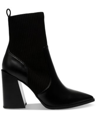 Trinityy Pointed-Toe Pull-On Knit Dress Booties, Created for Macy's