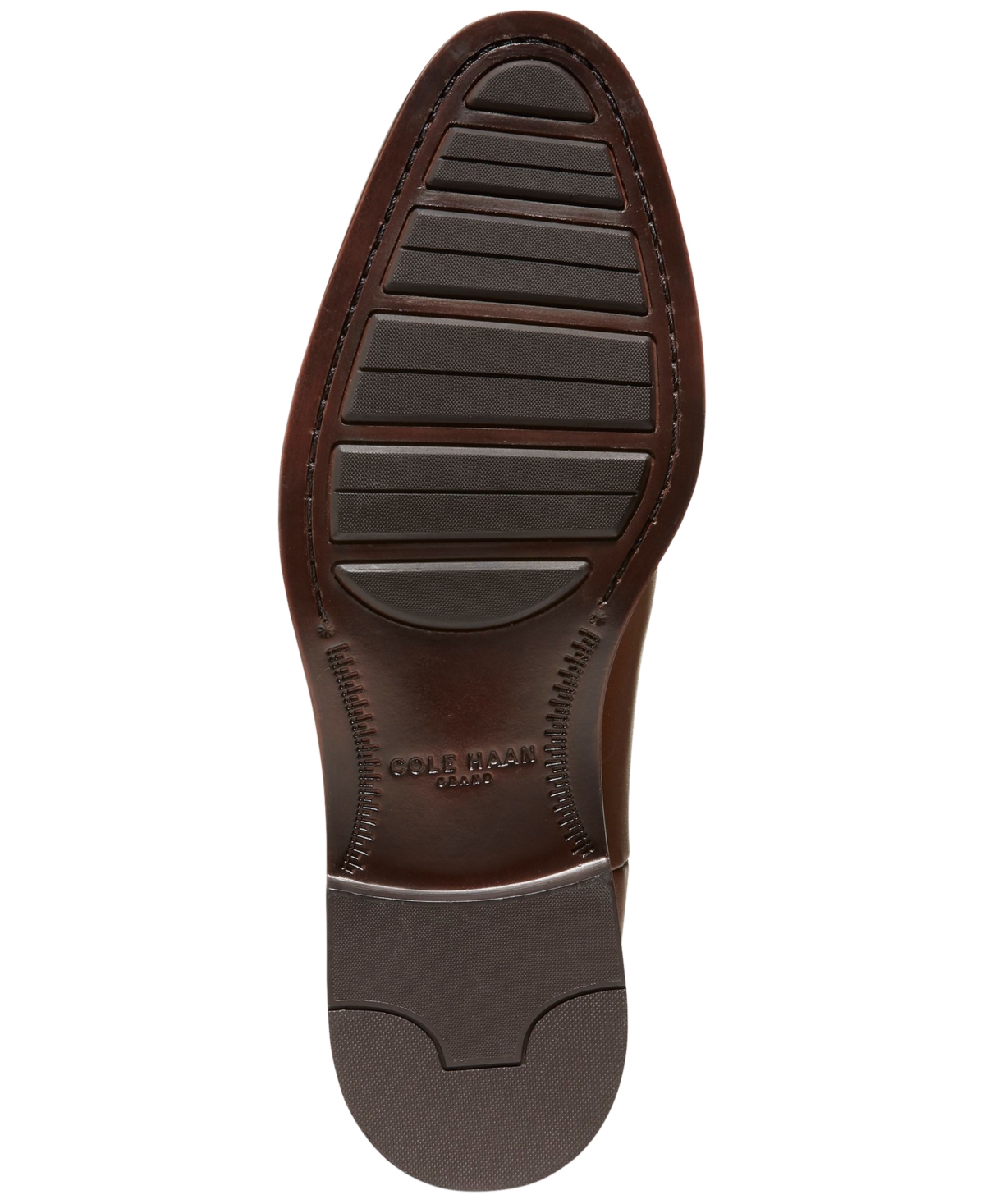 Cole Haan Men's Hawthorne Leather Pull-On Chelsea Boots -/ Dark Chocolate Wr