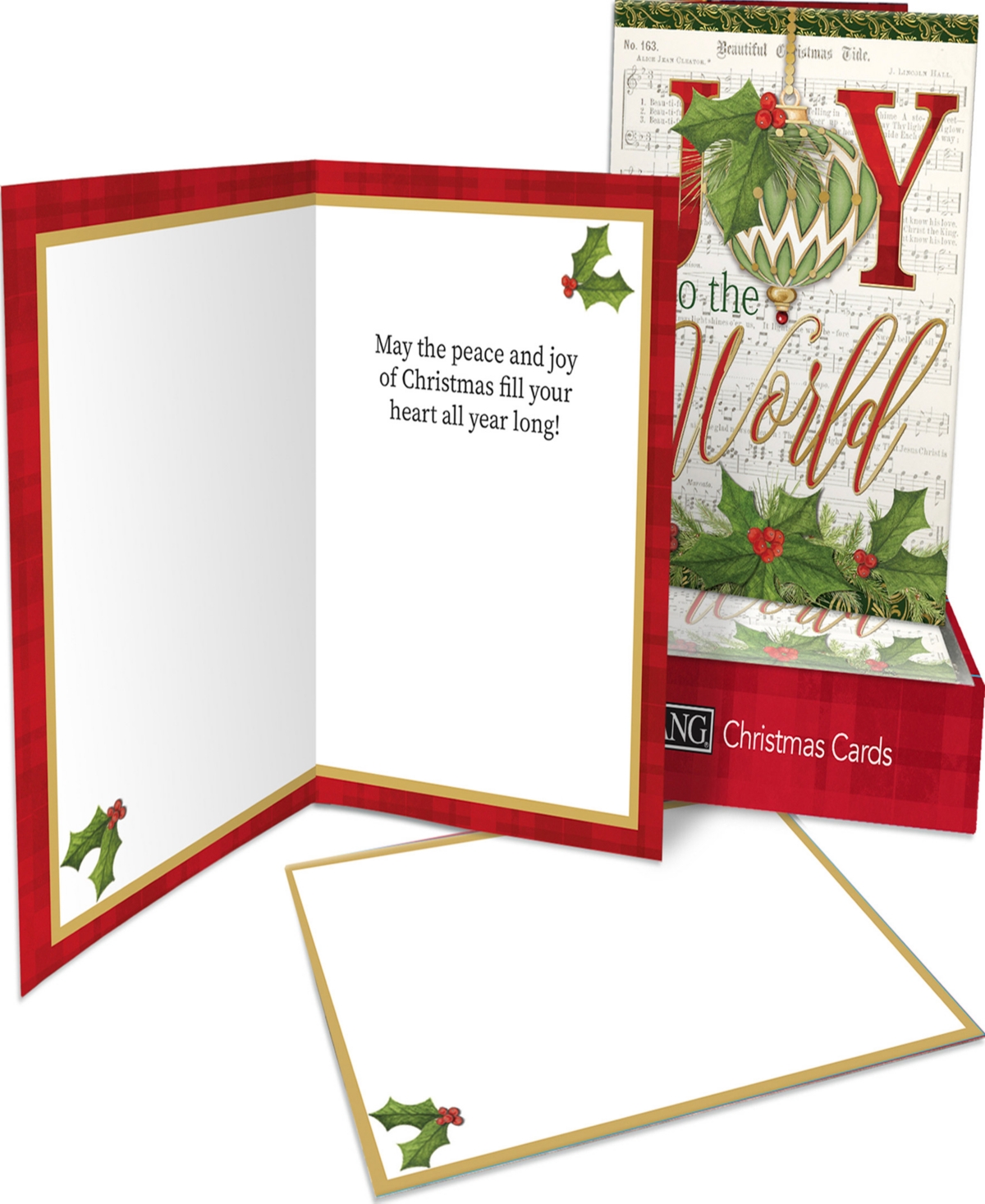 Lang Joy To The World Petite Christmas Cards, Set Of 12 In Multi