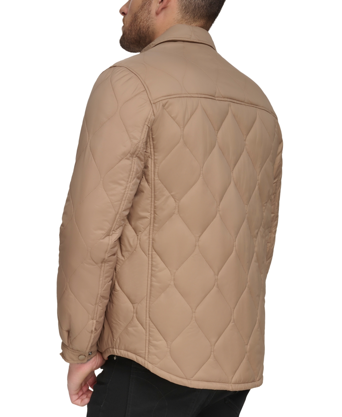 Calvin Klein Men's Onion Quilted Shirt Jacket