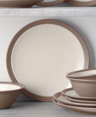 Colorwave Curve&nbsp;Set Of 4 Dinner Plate 11"