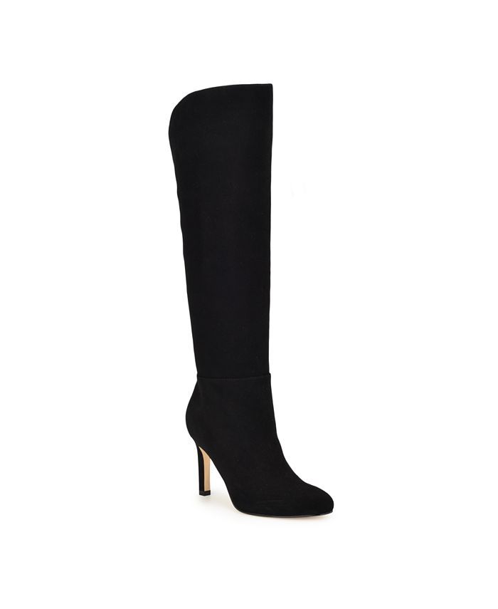 Nine west suede sale high shaft boots