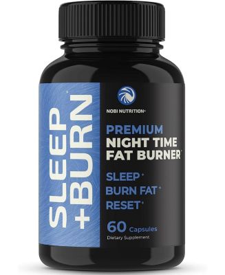 Nobi Nutrition Night Time Fat Burner | Shred Fat While You Sleep | Hunger  Suppressant, Carb Blocker & Weight Loss Support Supplements | Burn Belly