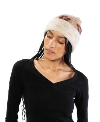 Flower Cuff Beanie