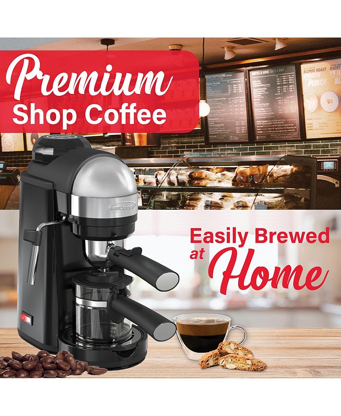 Brentwood Appliances Brentwood GA135BK Espresso and Cappuccino Maker