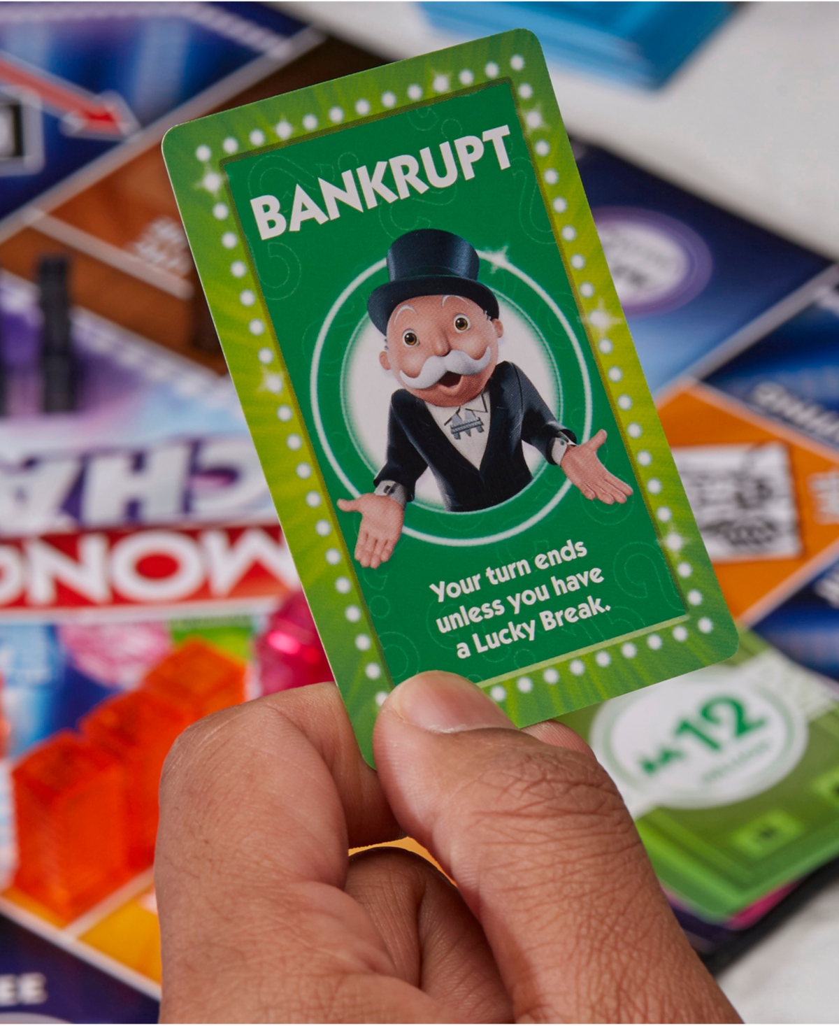Monopoly Chance Board Game In No Color