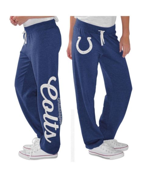 Женские брюки G-III 4Her by Carl Banks Royal Indianapolis Colts Scrimmage Fleece