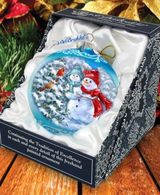 Baby Snowman's First Winter Lg Holiday Collectible Ornaments D. Gelsinger