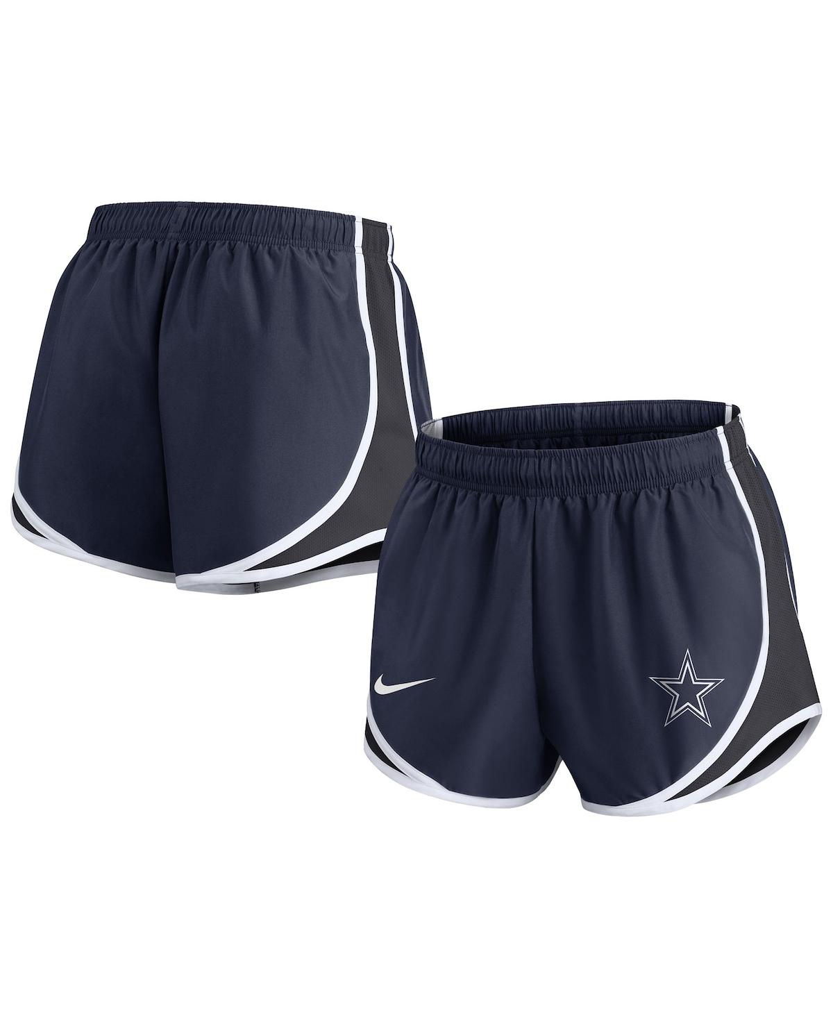 Nike Women's  Navy Seattle Seahawks Performance Tempo Shorts In Navy
