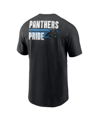 Men's Black Carolina Panthers Blitz Essential T-shirt