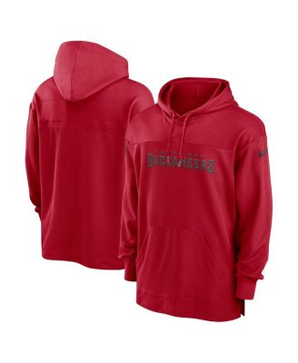 Men's Nike Red Tampa Bay Buccaneers Performance Full-Zip Hoodie Size: Medium