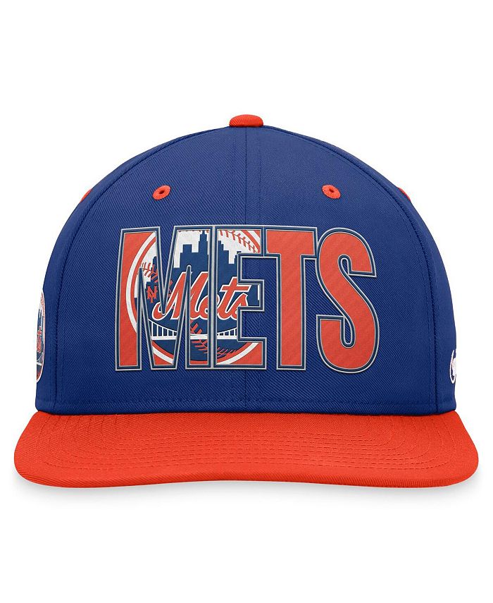 Nike Men's Royal New York Mets Cooperstown Collection Pro Snapback Hat ...