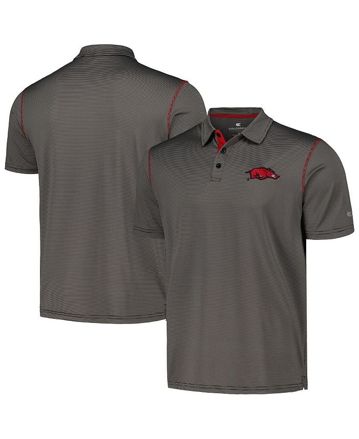 Colosseum Men's Gray Arkansas Razorbacks Cameron Polo Shirt - Macy's