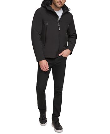 Calvin Klein Stretch Men\'s Jacket Lined Infinite - Shell Soft Macy\'s Sherpa