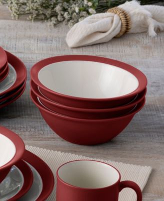 Colorwave Curve&nbsp;Set Of 4  Soup/Cereals, 7", 22 Oz.