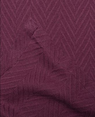 Chevron All Season Cotton Blanket, Full/Queen