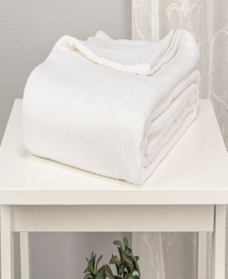 Chevron All Season Cotton Blanket, King