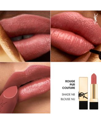 Yves Saint Laurent Rouge Pur Couture Satin Lipstick - Macy's