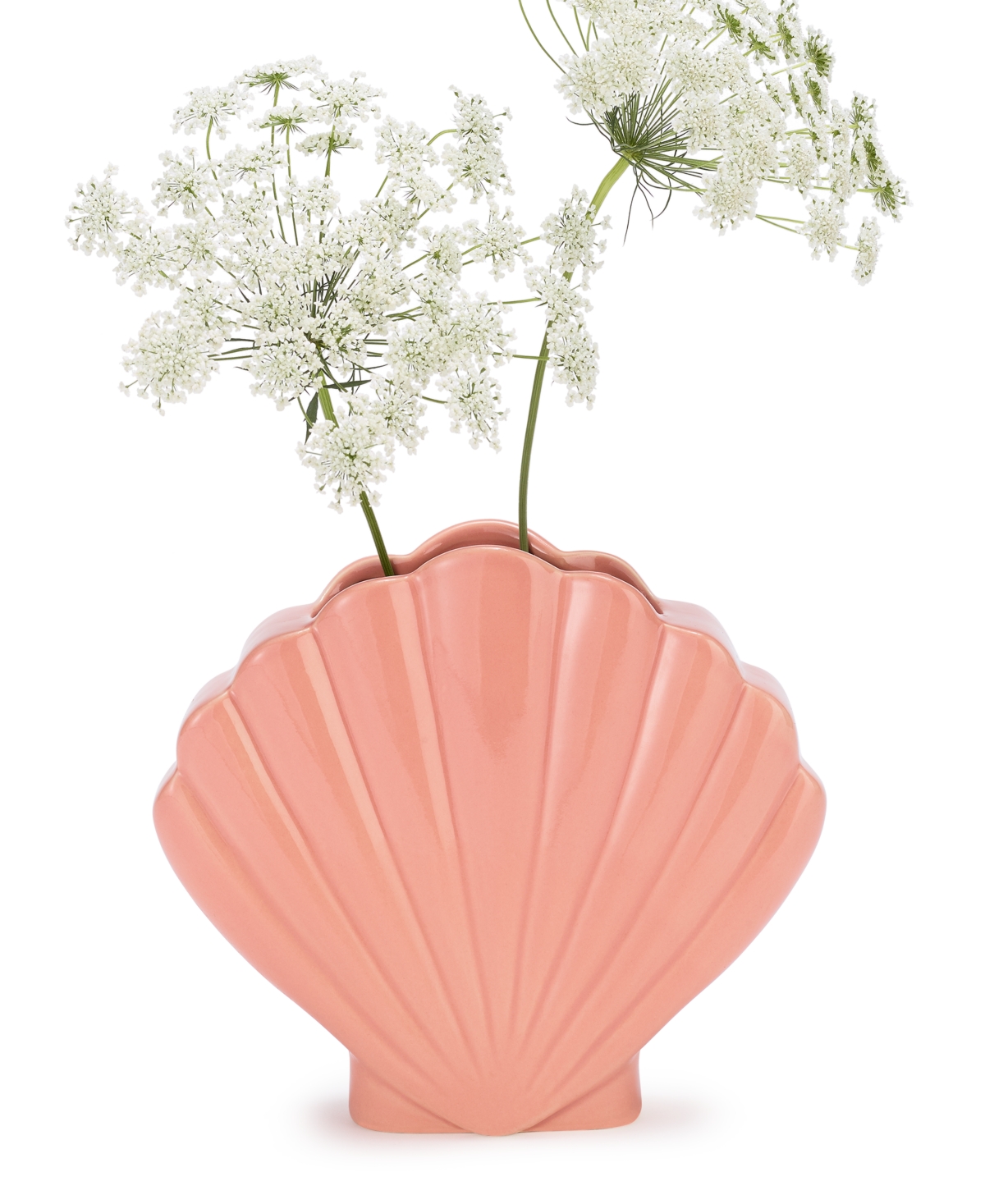 The Cellar Coastal Shell Vase, Created For Macy's In No Color