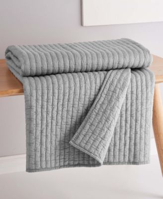 Cross Stitch Reversible Quilted Throw, 50" x 60"