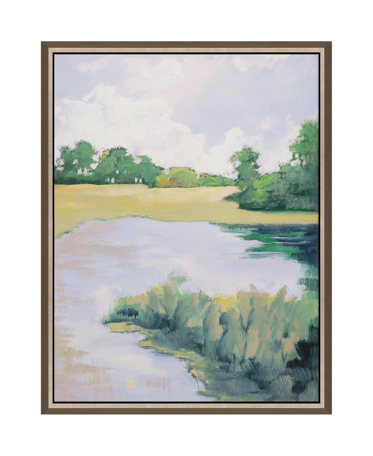 Paragon Picture Gallery Earth And Sky Ii Canvas In Green