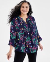 Style & Co Plus Size Tops for Women - Macy's