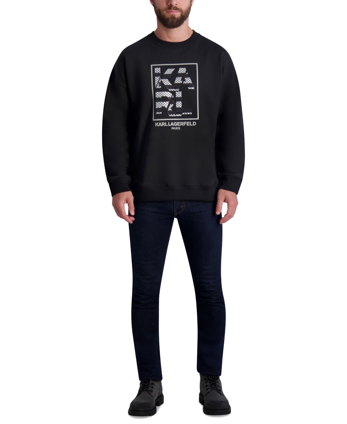 Karl lagerfeld top logo sweatshirt