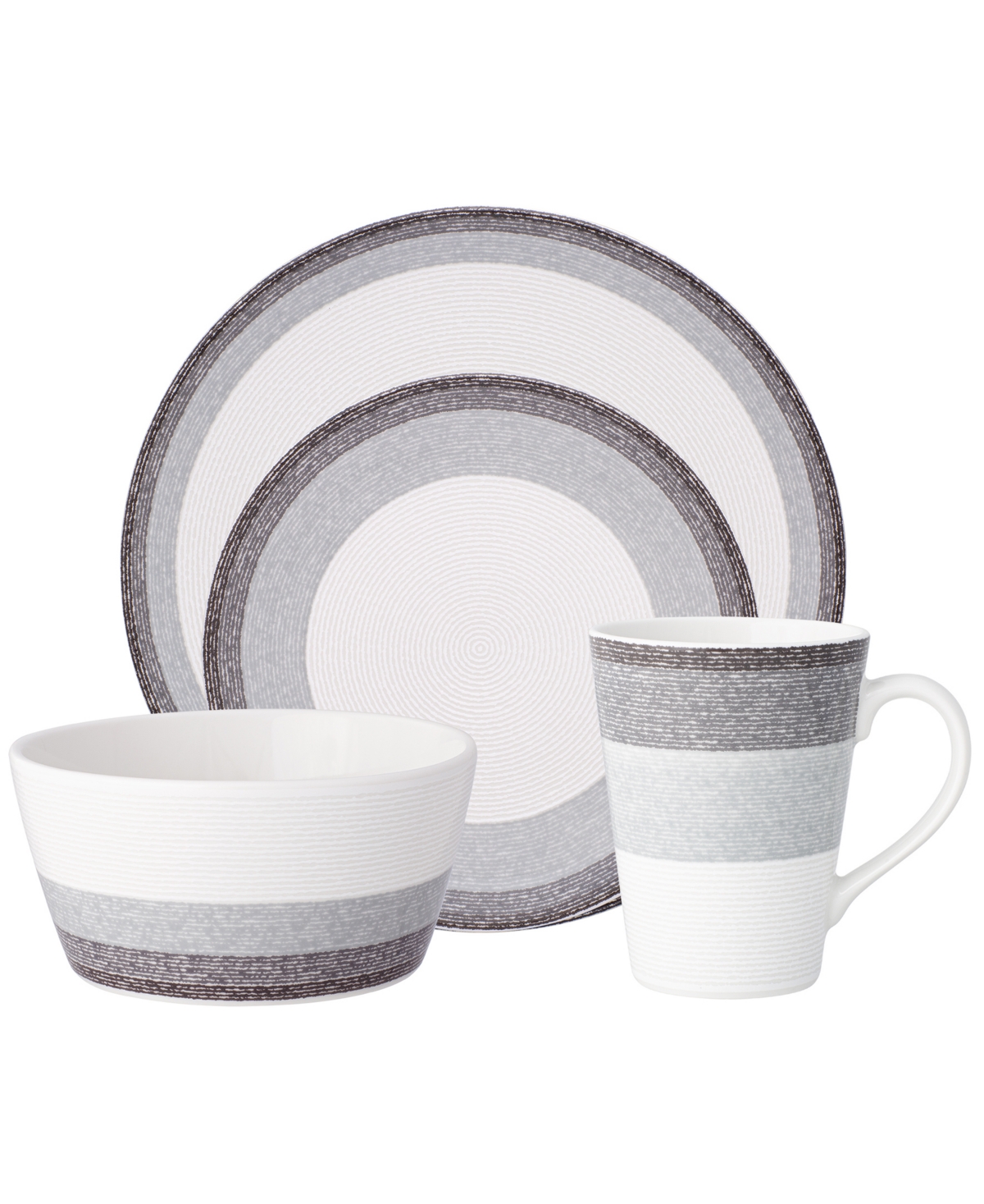 Noritake Colorscapes Layers 4 Piece Coupe Place Setting