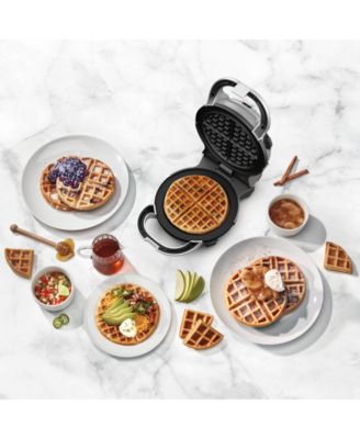 2-in-1 Classic or Belgian Removable Plate Waffle Maker WAF-RP10NAS
